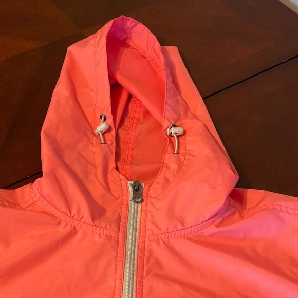 Charles River Apparel XS Coral Lightweight Pullover Windbreaker Jacket  Hood - Picture 12 of 13
